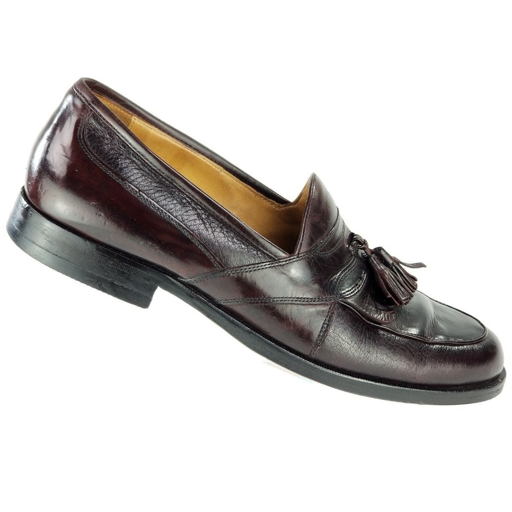 Johnston & Murphy Shoes Kilt Tassel Loafers Sz 9.5 - Picture 3 of 8